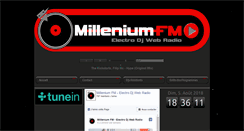 Desktop Screenshot of milleniumfm.fr